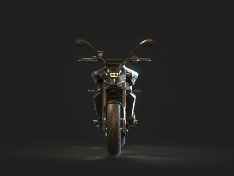 Base model Yamaha MT 09 2024 3D Model