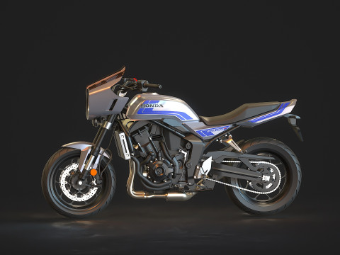 Base model Honda CB1000F SE 2025 3D मॉडल