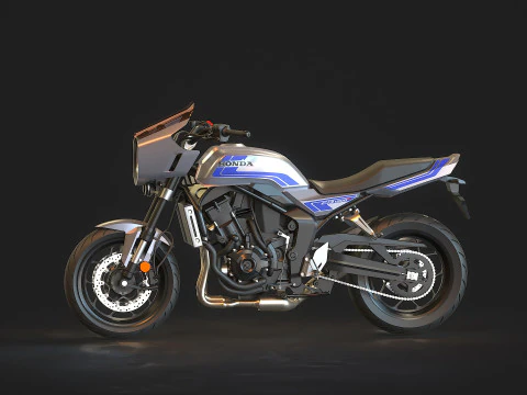 Base model Honda CB1000F SE 2025 3D Model