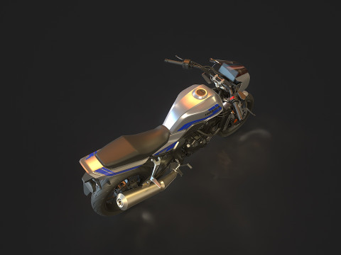 Base model Honda CB1000F SE 2025 3D मॉडल