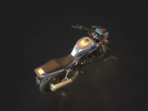 Base model Honda CB1000F SE 2025 3D Model
