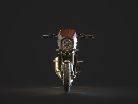 Base model Honda CB1000F SE 2025 3D मॉडल