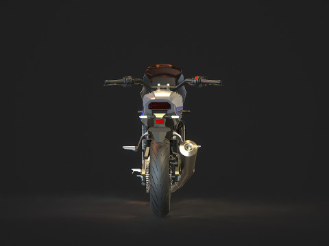 Base model Honda CB1000F SE 2025 3D मॉडल