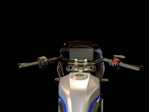 Base model Honda CB1000F SE 2025 3D मॉडल