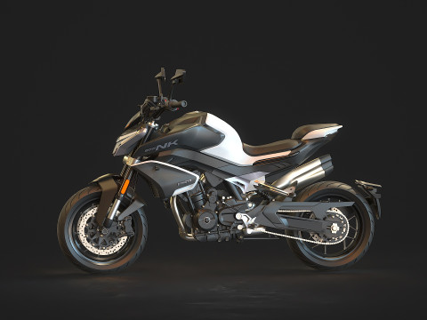 Base model CF Moto 800 NK 2024 3D Model