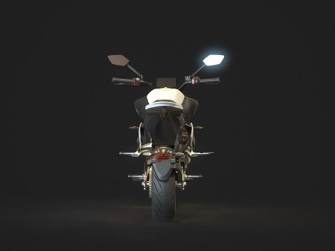Base model CF Moto 800 NK 2024 3D Model