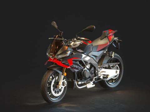 Modelo básico Aprilia Tuono V4 2025 Modelo 3D