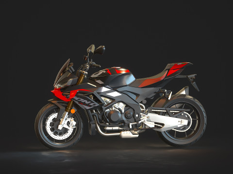 Base model Aprilia Tuono V4 2025 3D मॉडल