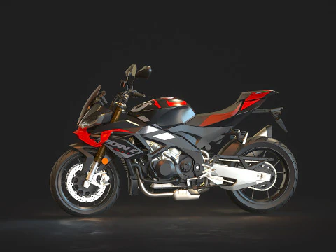 Base model Aprilia Tuono V4 2025 3D Model