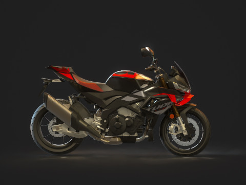 Base model Aprilia Tuono V4 2025 3D मॉडल