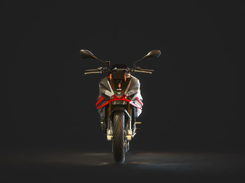Base model Aprilia Tuono V4 2025 3D मॉडल