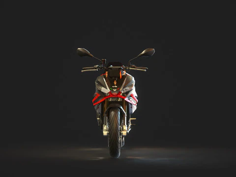 Base model Aprilia Tuono V4 2025 3D Model