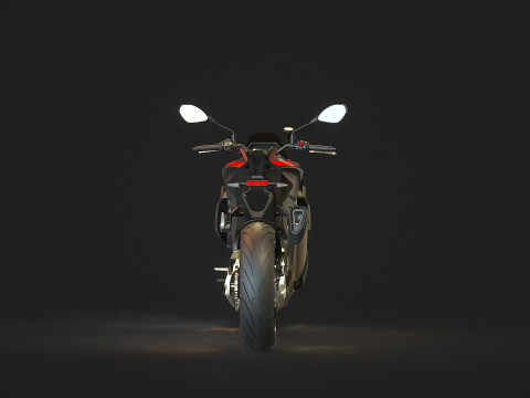 Base model Aprilia Tuono V4 2025 3D मॉडल