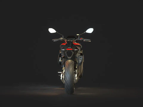 Base model Aprilia Tuono V4 2025 3D Model