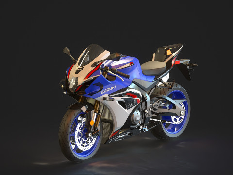 Base model Suzuki GSX R 1000 R 2026 3D Модель