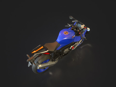 Base model Suzuki GSX R 1000 R 2026 Modelo 3D