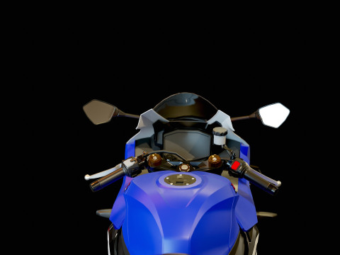 Base model Suzuki GSX R 1000 R 2026 Modelo 3D
