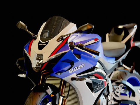 Base model Suzuki GSX R 1000 R 2026 Modelo 3D