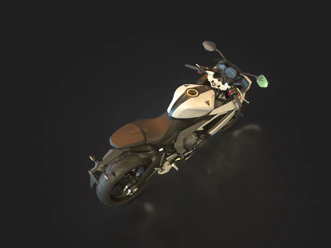 Base model Triumph Daytona 660 2024 3D Model