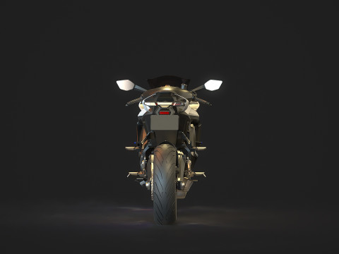 Base model CF Moto 675 SR R 2025 Modello 3D