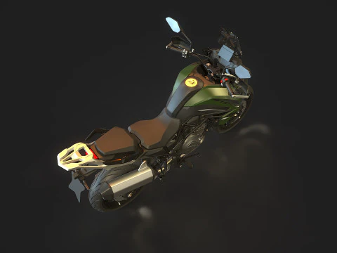 Base model Benelli TRK 702 2023 3D Model