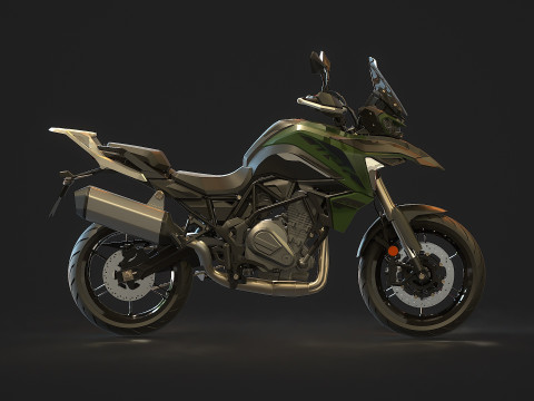 基本型号 贝纳利 TRK 702 2023 3D 模型