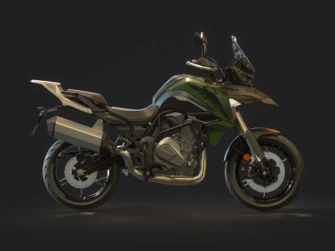 Base model Benelli TRK 702 2023 3D Model