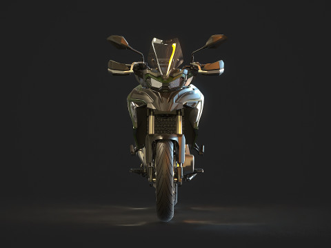 基本型号 贝纳利 TRK 702 2023 3D 模型