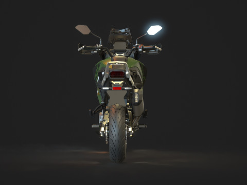 基本型号 贝纳利 TRK 702 2023 3D 模型