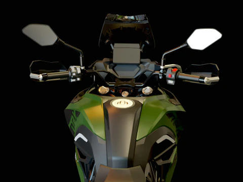 Base model Benelli TRK 702 2023 3D Model