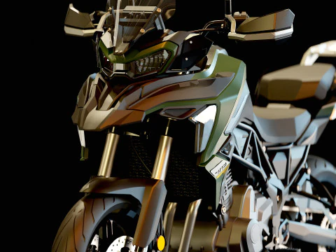 Base model Benelli TRK 702 2023 3D Model