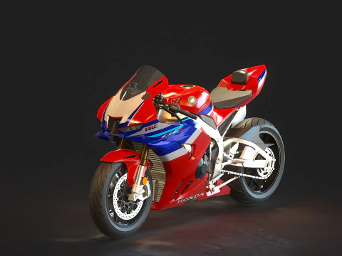 Базовая модель Honda CBR 1000RR R 2024 г. 3D Модель