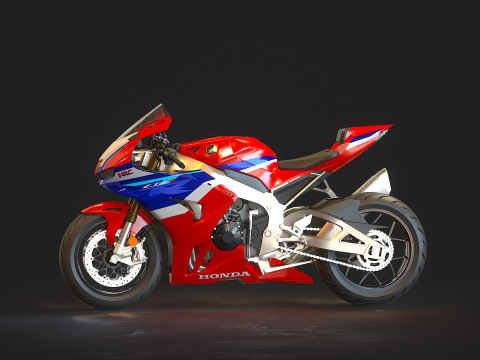 Podstawowy model Honda CBR 1000RR R 2024 Model 3D