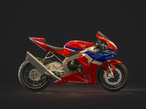 Podstawowy model Honda CBR 1000RR R 2024 Model 3D