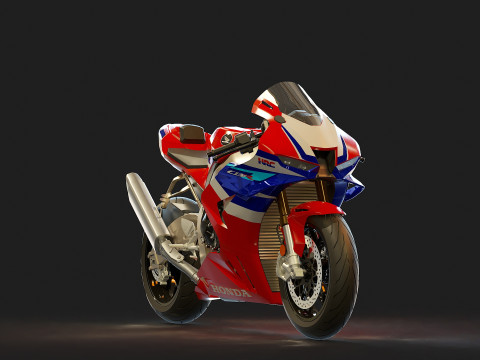 Podstawowy model Honda CBR 1000RR R 2024 Model 3D