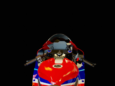 Podstawowy model Honda CBR 1000RR R 2024 Model 3D