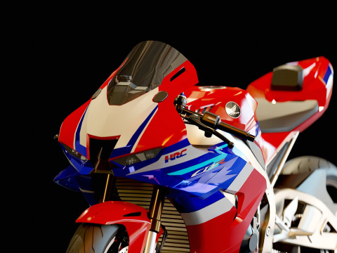 Podstawowy model Honda CBR 1000RR R 2024 Model 3D