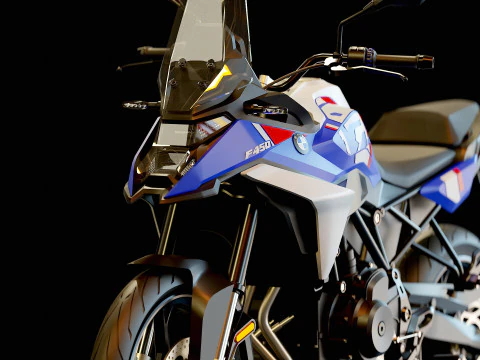 Base model F 450 GS 2026 3D Model