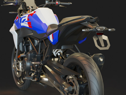 Base model F 450 GS 2026 3D Model