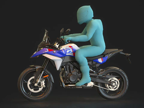 Base model F 450 GS 2026 3D Model