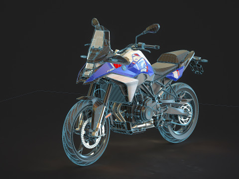 Base model F 450 GS 2026 3D Model