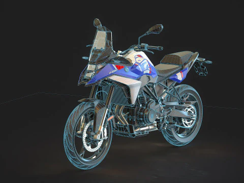 Base model F 450 GS 2026 3D Model