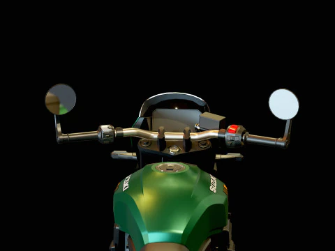 Base model Suzuki GSX 8TT 2026 3D Model