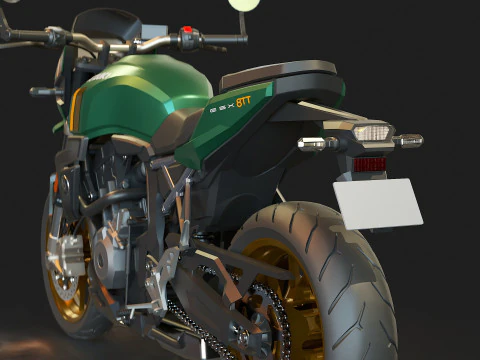 Base model Suzuki GSX 8TT 2026 3D Model