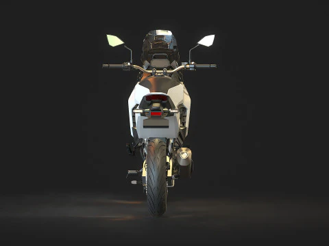 Base model Kawasaki KLE 500 2026 3D Model