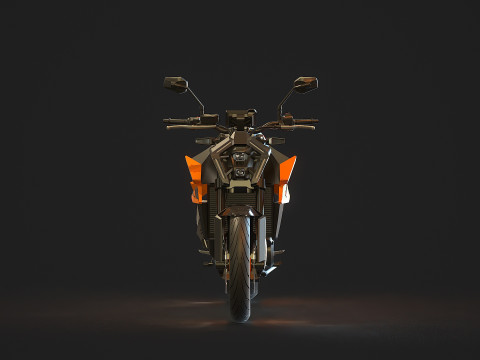 Base model KTM 990 Duke 2024 3D Model