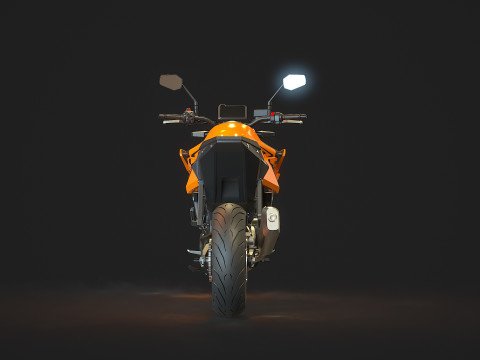 Base model KTM 990 Duke 2024 3D Model