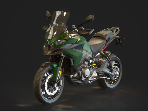 Basismodel Ducati Multistrada V2 2026 3D Model