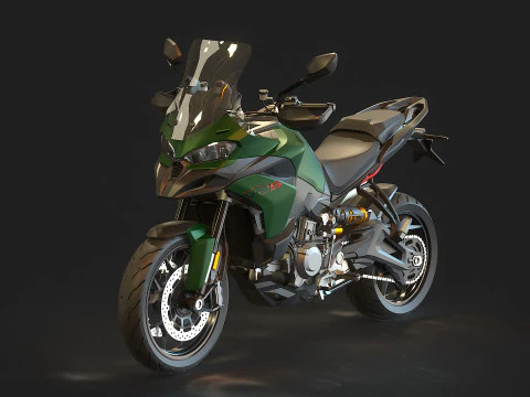 Modelo básico Ducati Multistrada V2 2026 Modelo 3D