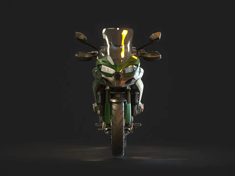 Base model Ducati Multistrada V2 2026 3D Model